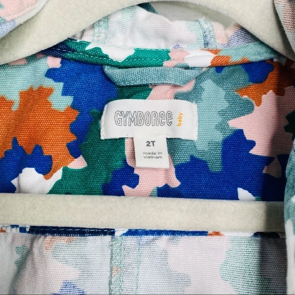 Girls Gymboree Camo Print Jean Jacket 2T